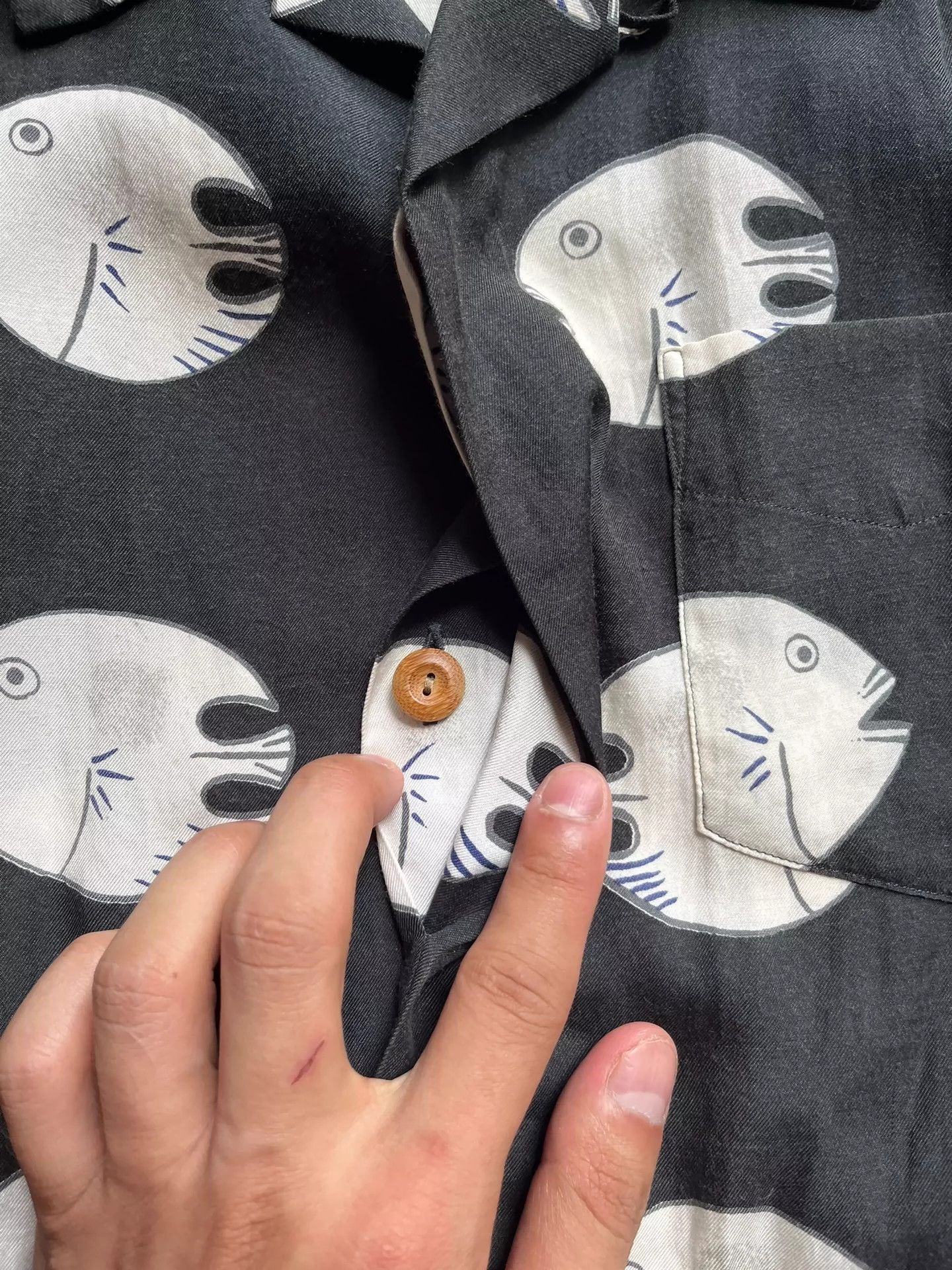 Visvim VISVIM FREE EDGE SHIRT S FISHY 18SS Size US S / EU 44-46 / 1 - 4 Thumbnail