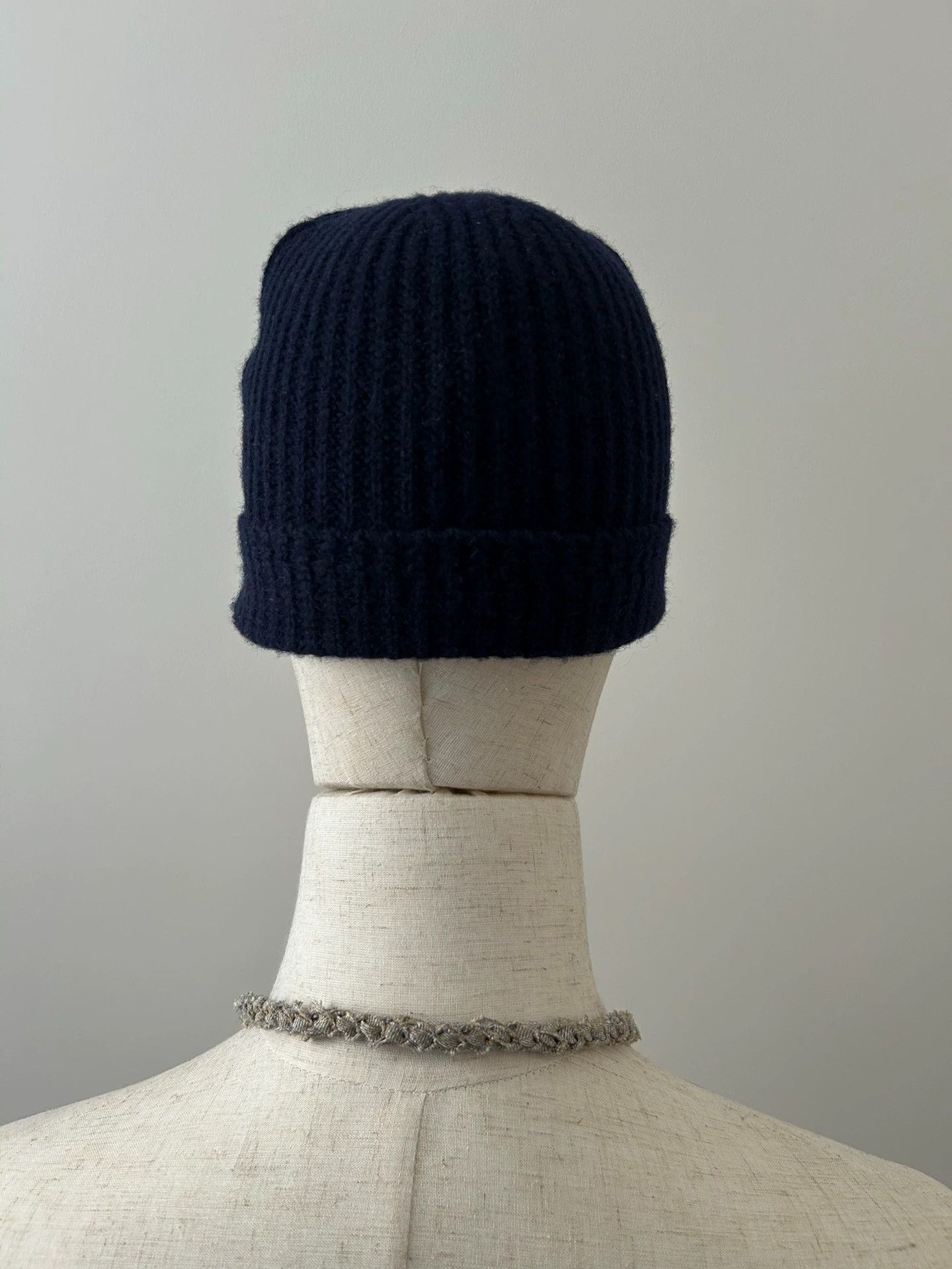 Visvim Visvim F.I.L thread dark indigo wool cap Size ONE SIZE - 3 Thumbnail