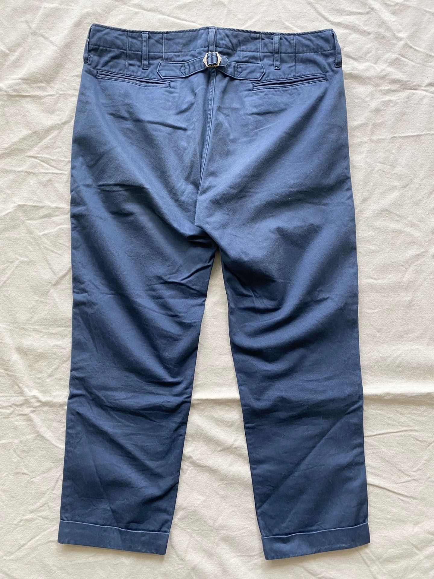 Visvim Visvim blue dyed cropped pants Size US 32 / EU 48 - 7 Thumbnail