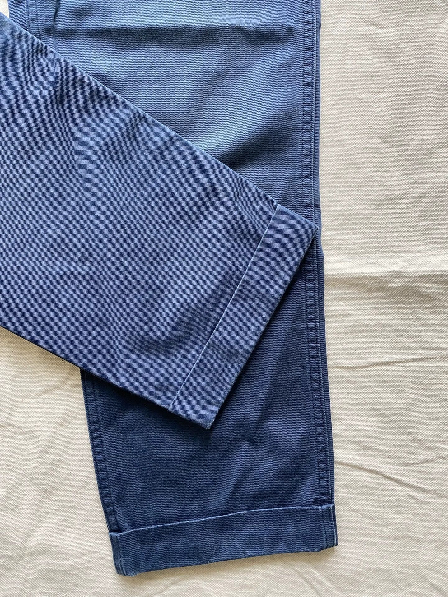 Visvim Visvim blue dyed cropped pants Size US 32 / EU 48 - 2 Thumbnail