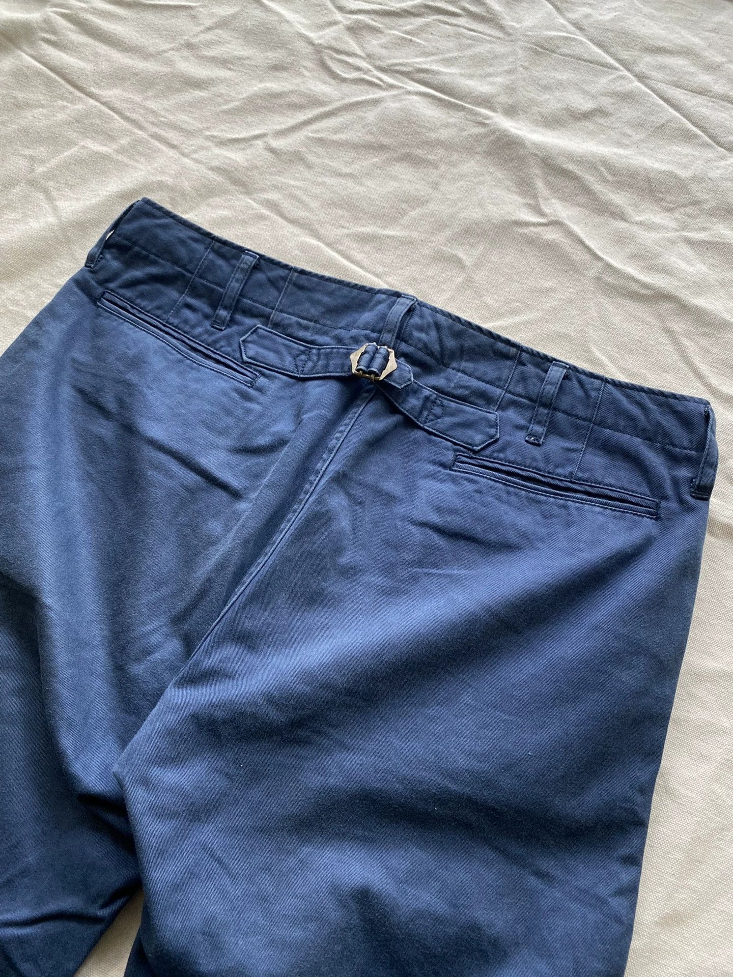 Visvim Visvim blue dyed cropped pants Size US 32 / EU 48 - 8 Thumbnail