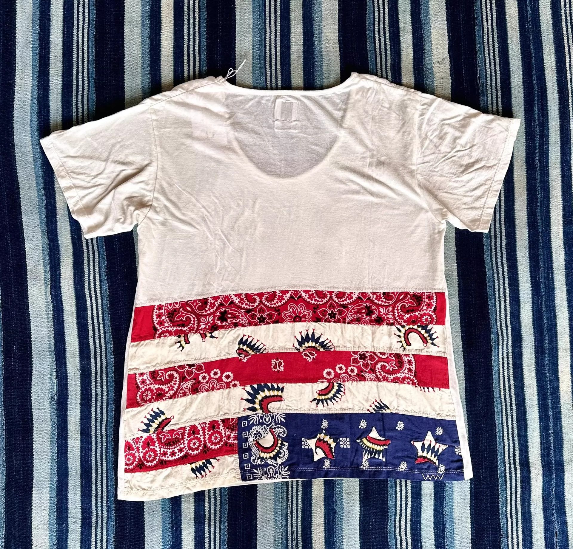 Visvim VISVIM WMV 16SS Flag Tee Stars Size US L / EU 52-54 / 3 - 2 Thumbnail
