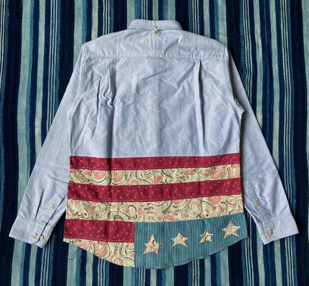 Visvim VISVIM LUNGTA B.D. STARS L/S GIZA OX Flag shirt | Grailed