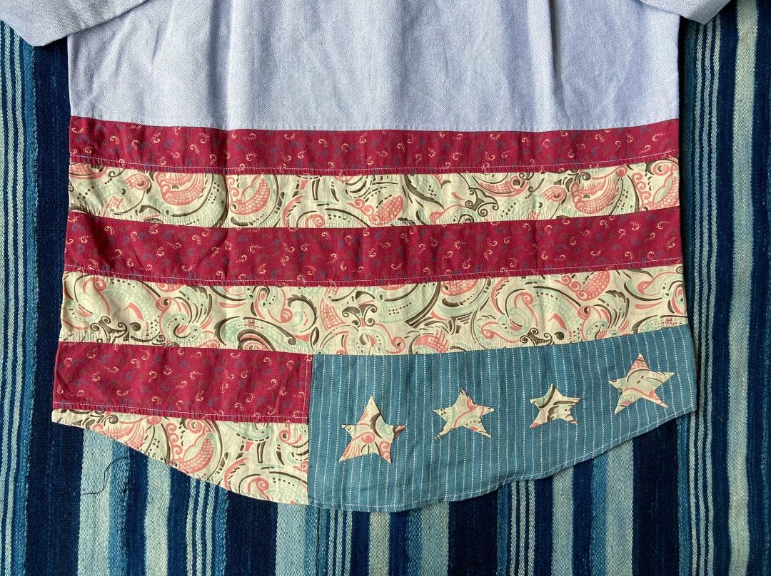 Visvim VISVIM LUNGTA B.D. STARS L/S GIZA OX Flag shirt Size US L / EU 52-54 / 3 - 6 Thumbnail