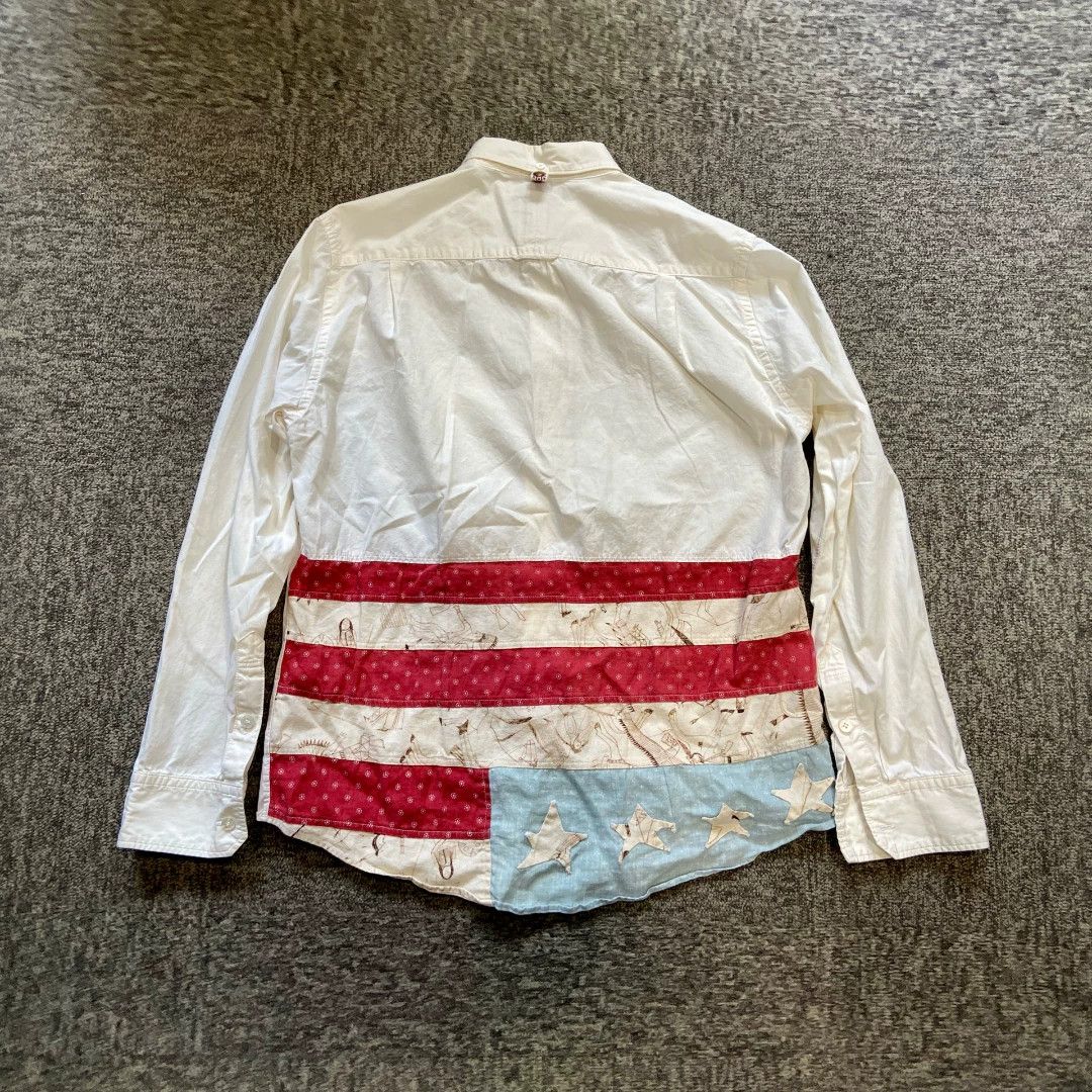 Visvim VISVIM 15SS LUNGTA STARS SHIRT Size US M / EU 48-50 / 2 - 2 Thumbnail