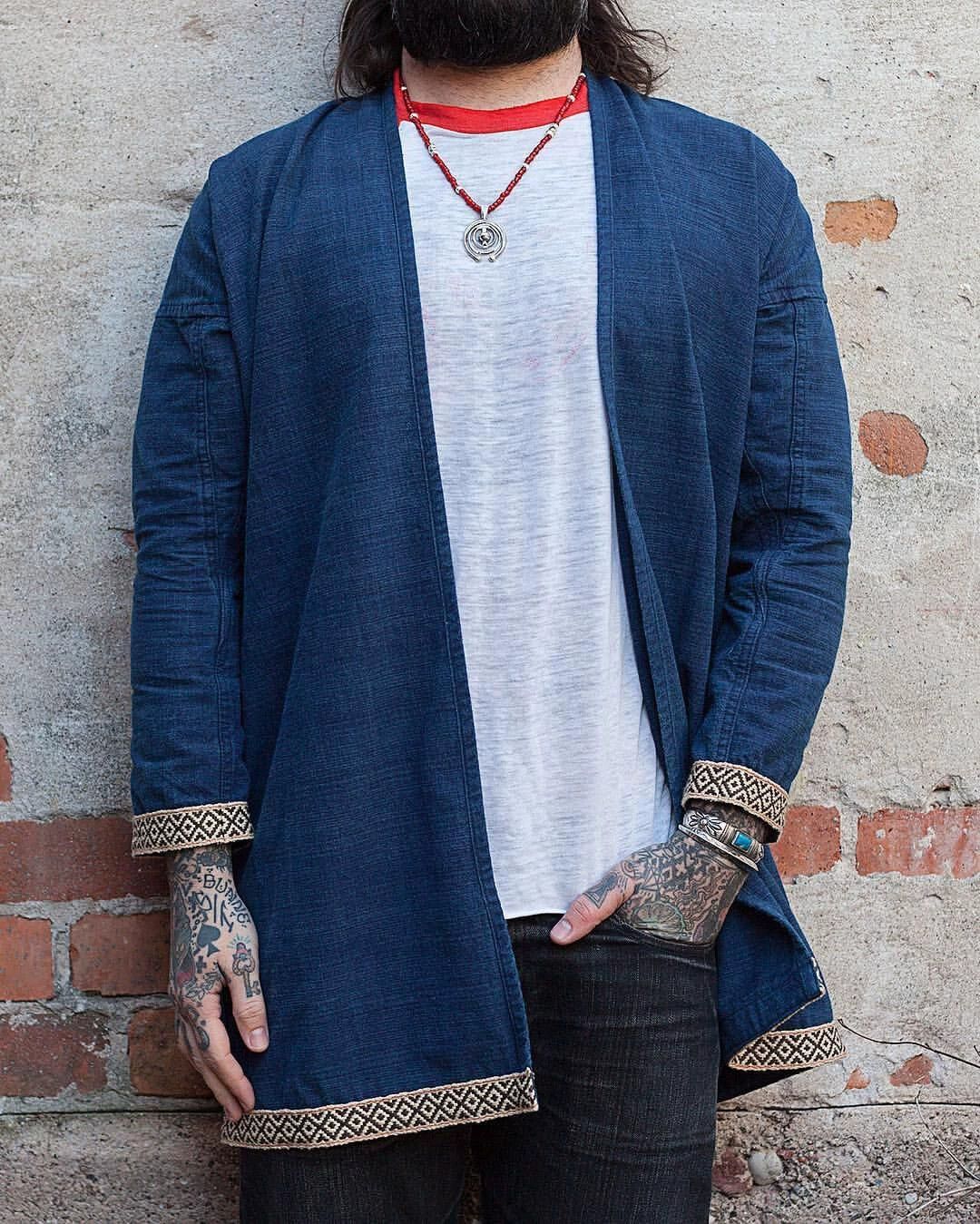 Visvim VISVIM 16AW SANJURO COATSILK ROAD DK INDIGO Size US L / EU 52-54 / 3 - 5 Thumbnail