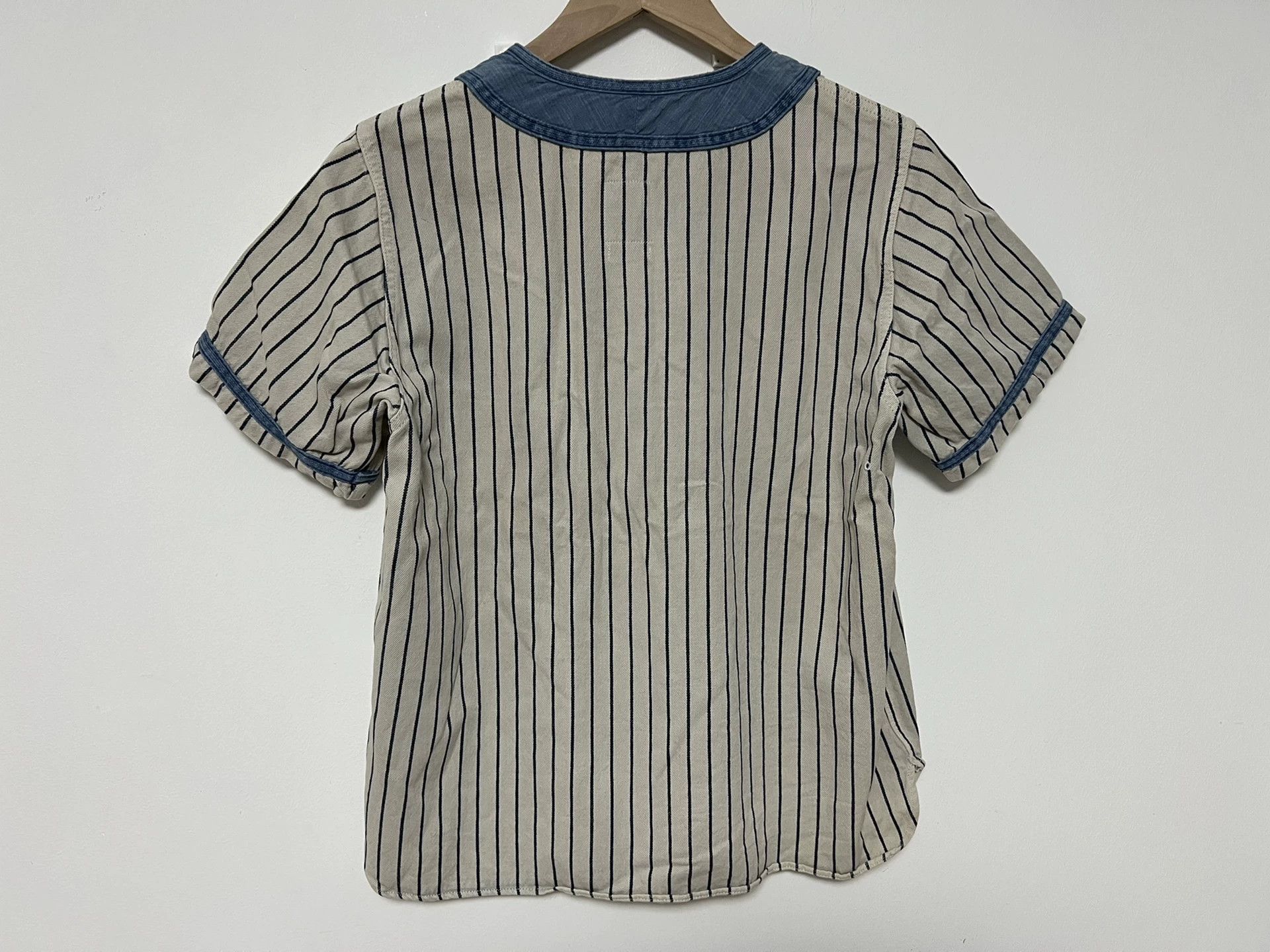 Visvim visvim 16ss dugout shirt （indigo stripe） Size US M / EU 48-50 / 2 - 6 Thumbnail