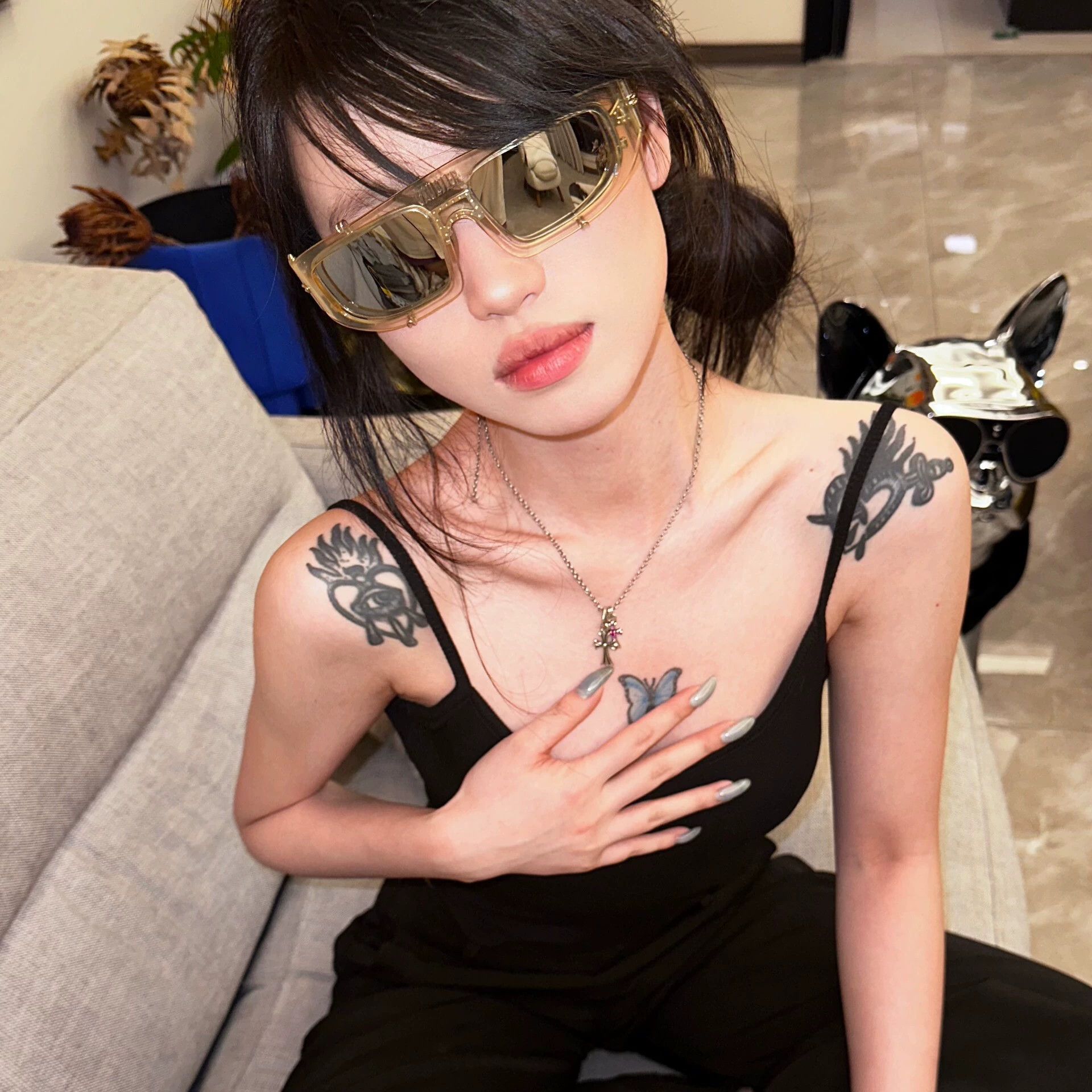 Jean Paul Gaultier Jean Paul Gaultier Future sunglasses Size ONE SIZE - 3 Thumbnail