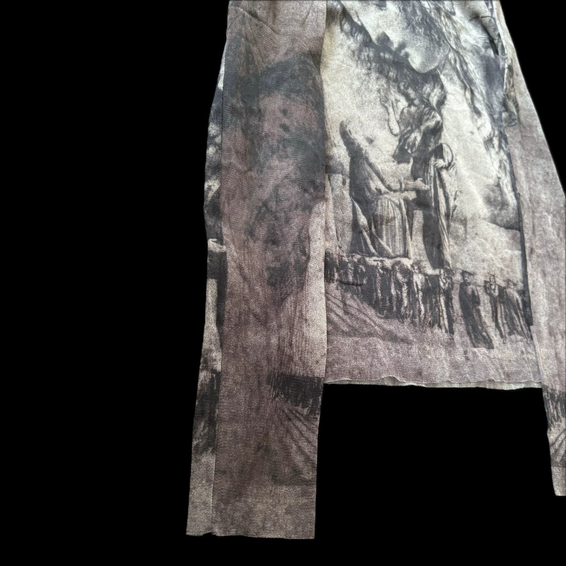 Jean Paul Gaultier Jean Paul Gaultier Notre dame gauze top Size US M / EU 48-50 / 2 - 3 Thumbnail
