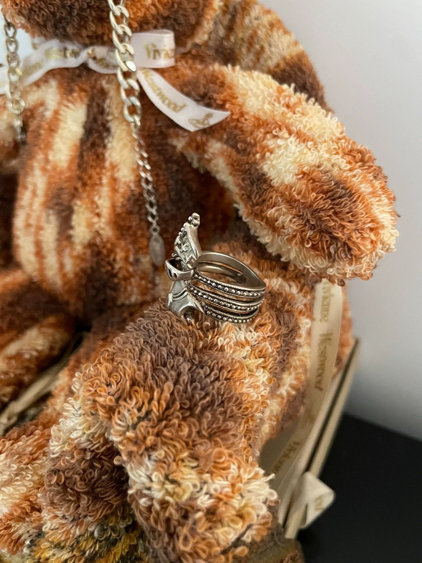 Jean Paul Gaultier Jean Paul Gaultier King knight armor ring Size ONE SIZE - 6 Thumbnail