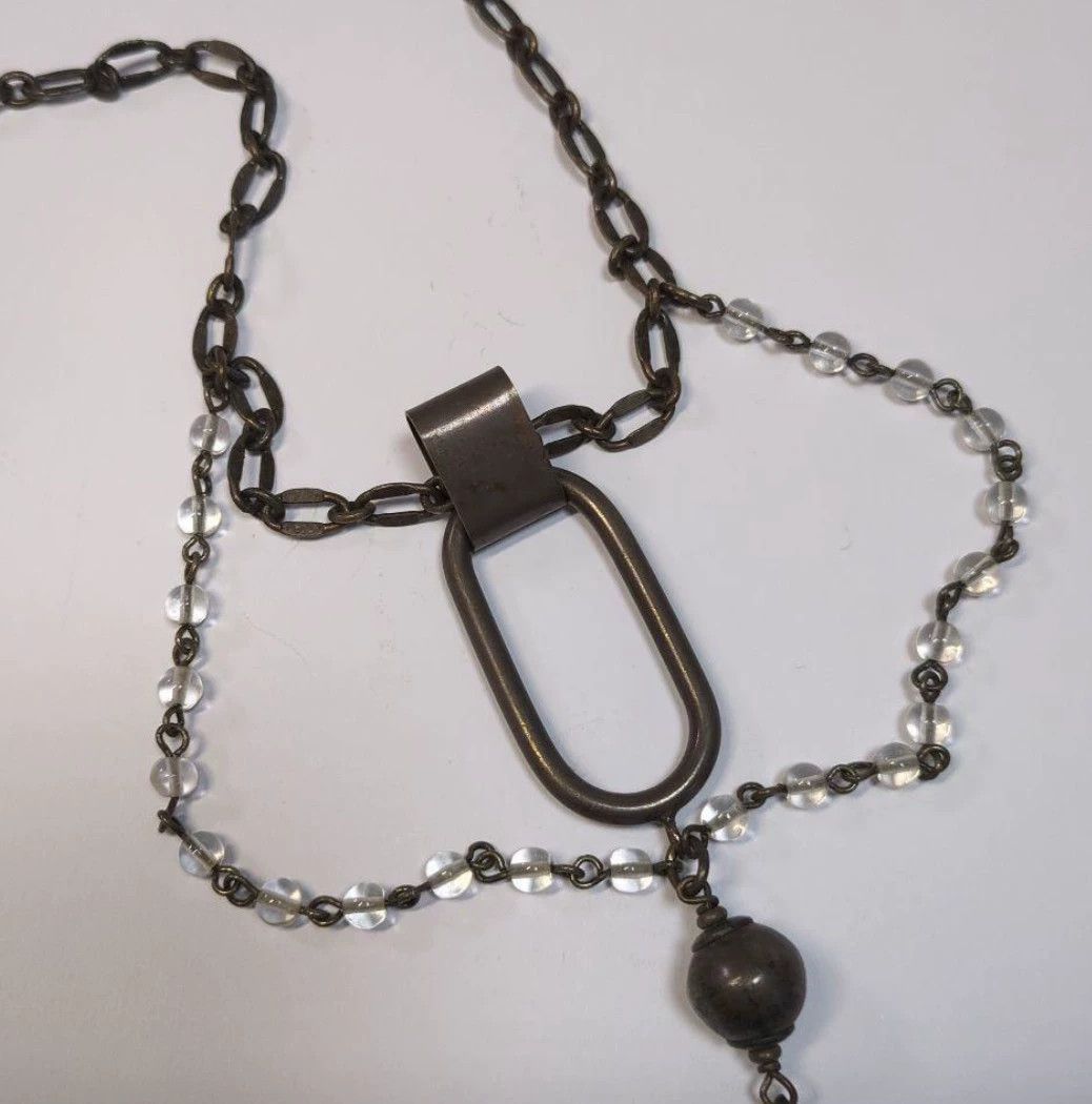 Jean Paul Gaultier Jean Paul Gaultier Multi-layer transparent glass ball necklace Size ONE SIZE - 2 Thumbnail