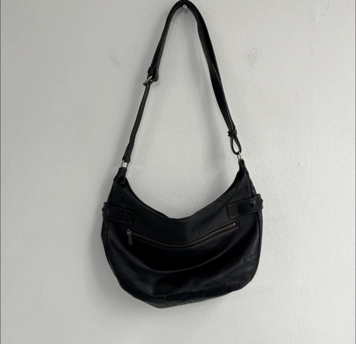 Jean Paul Gaultier Jean Paul Gaultier Inclined-span rivet leather bag Size ONE SIZE - 3 Thumbnail