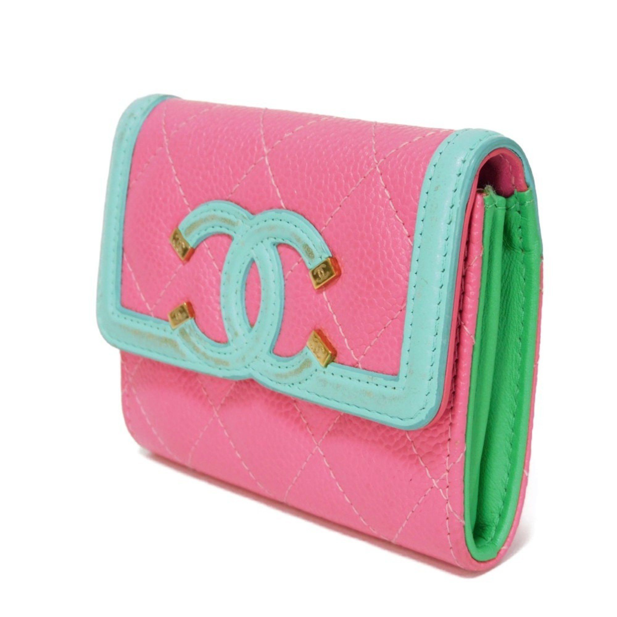Chanel Chanel CC Filigree wallet Size ONE SIZE - 4 Thumbnail