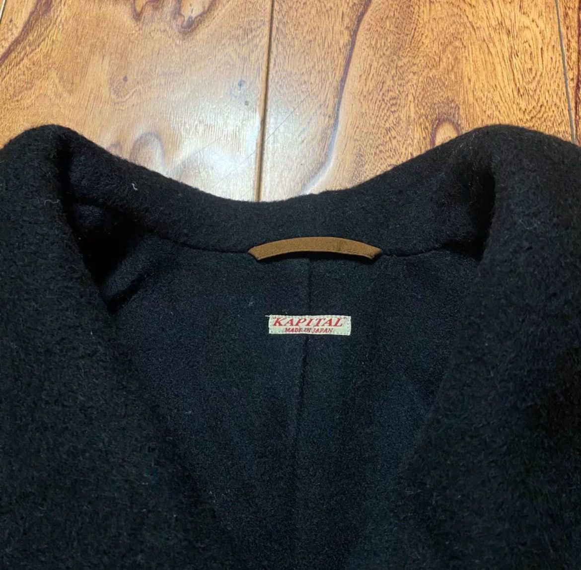 Kapital Kapital Wool Coat Kp Cape Top Vintage - DMC Size US L / EU 52-54 / 3 - 3 Thumbnail