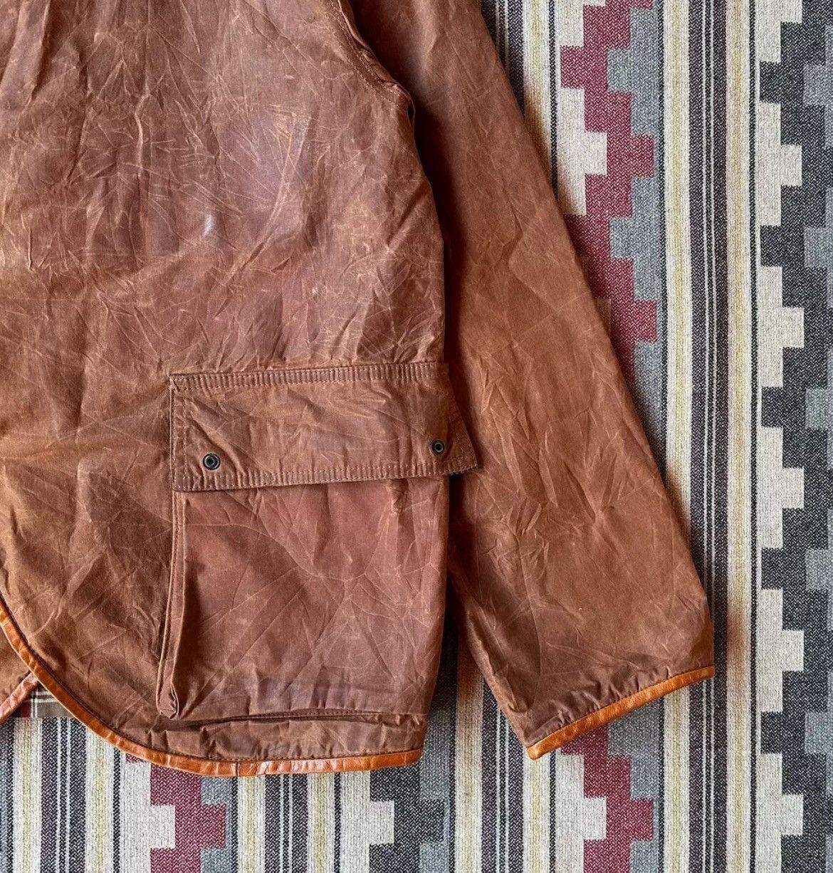 Kapital Kapital Vintage Wax Cloth Coat Jacket - DMC Size US M / EU 48-50 / 2 - 4 Thumbnail