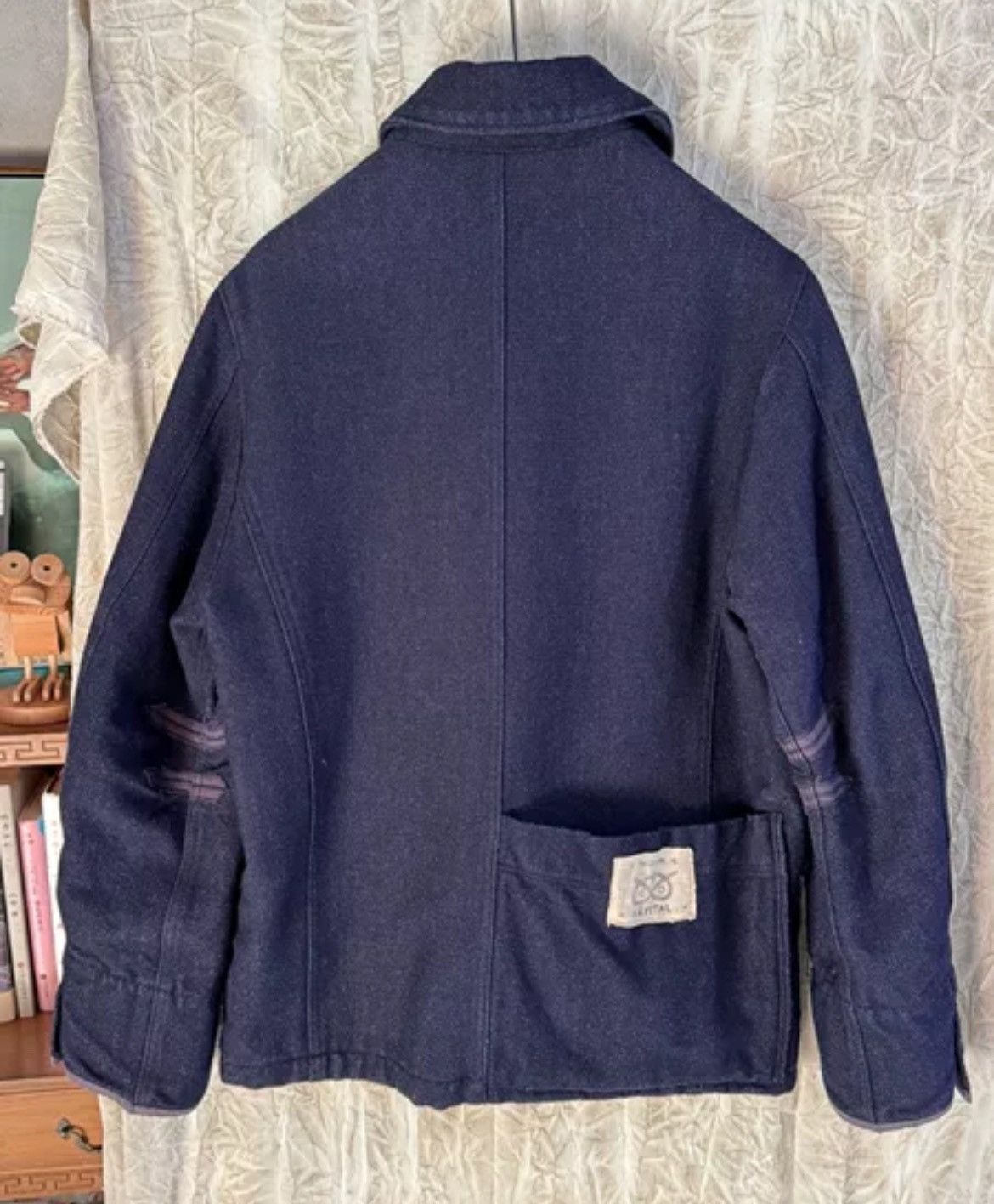Kapital Kapital Kazuhiro DoubleBreasted Vintage Coat - DMC Size US M / EU 48-50 / 2 - 2 Thumbnail