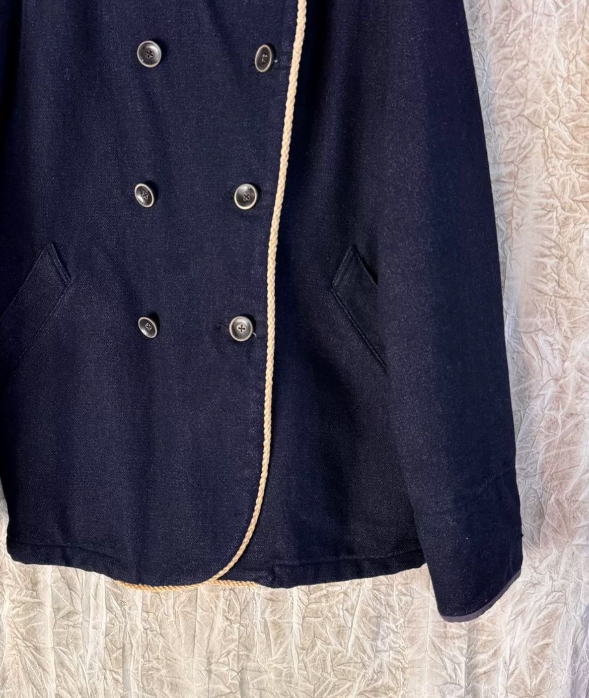 Kapital Kapital Kazuhiro DoubleBreasted Vintage Coat - DMC Size US M / EU 48-50 / 2 - 4 Thumbnail