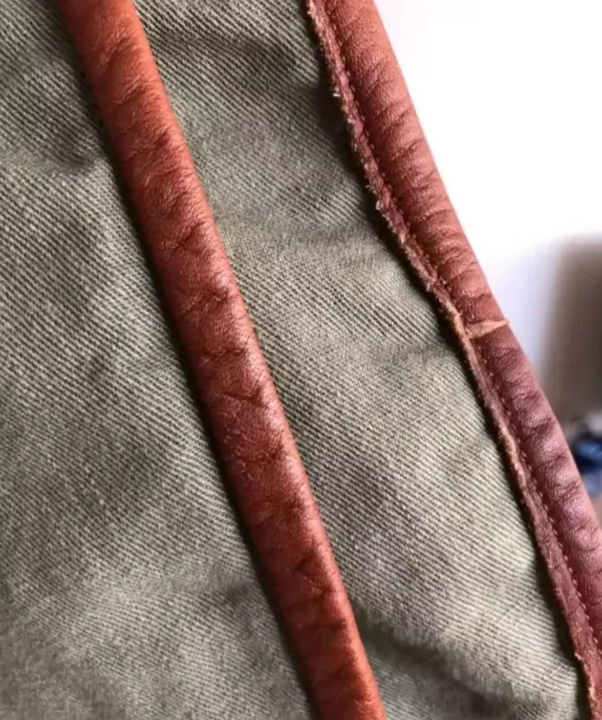 Kapital Kapital CowLeather Bagged Windbreaker Jacket - DMC Size US M / EU 48-50 / 2 - 4 Thumbnail
