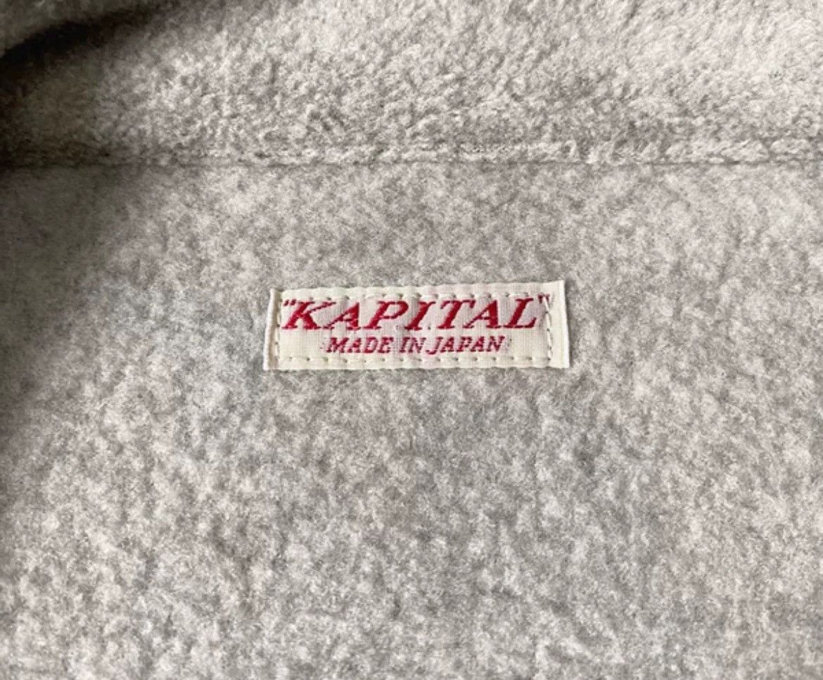 Kapital Kapital TwoTone Fleece Hoodie Jacket - DMC Size US S / EU 44-46 / 1 - 6 Thumbnail