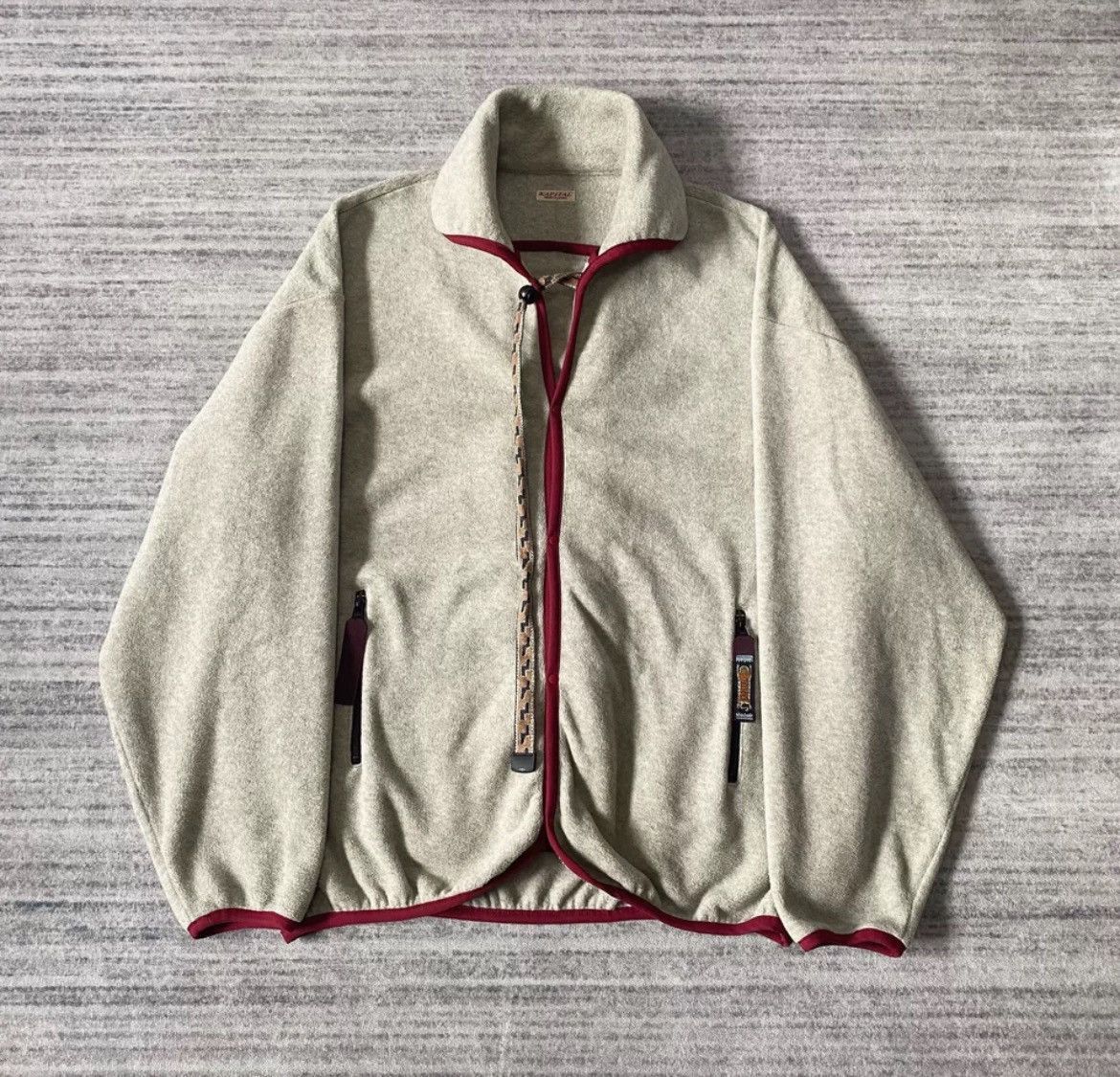 Kapital Kapital TwoTone Fleece Hoodie Jacket - DMC Size US S / EU 44-46 / 1 - 3 Thumbnail