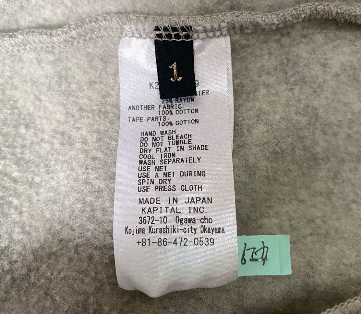 Kapital Kapital TwoTone Fleece Hoodie Jacket - DMC Size US S / EU 44-46 / 1 - 7 Thumbnail