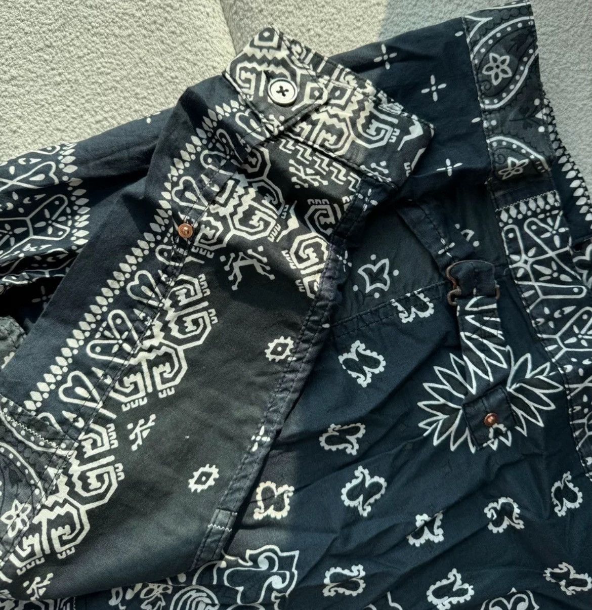 Kapital Kapital Hirata And Hiro Cotton Shirt - DMC Size US S / EU 44-46 / 1 - 5 Thumbnail