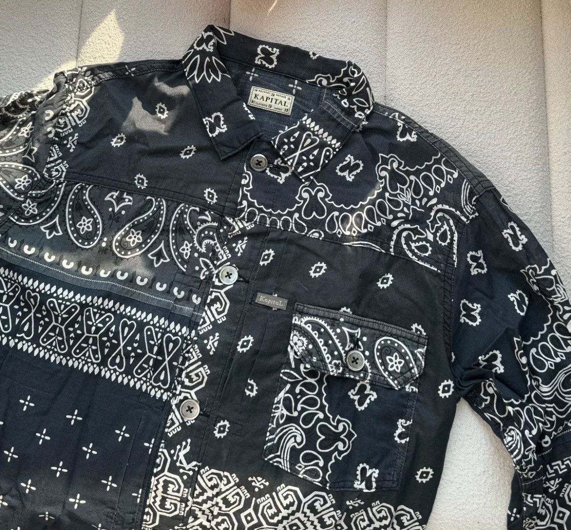 Kapital Kapital Hirata And Hiro Cotton Shirt - DMC Size US S / EU 44-46 / 1 - 4 Thumbnail