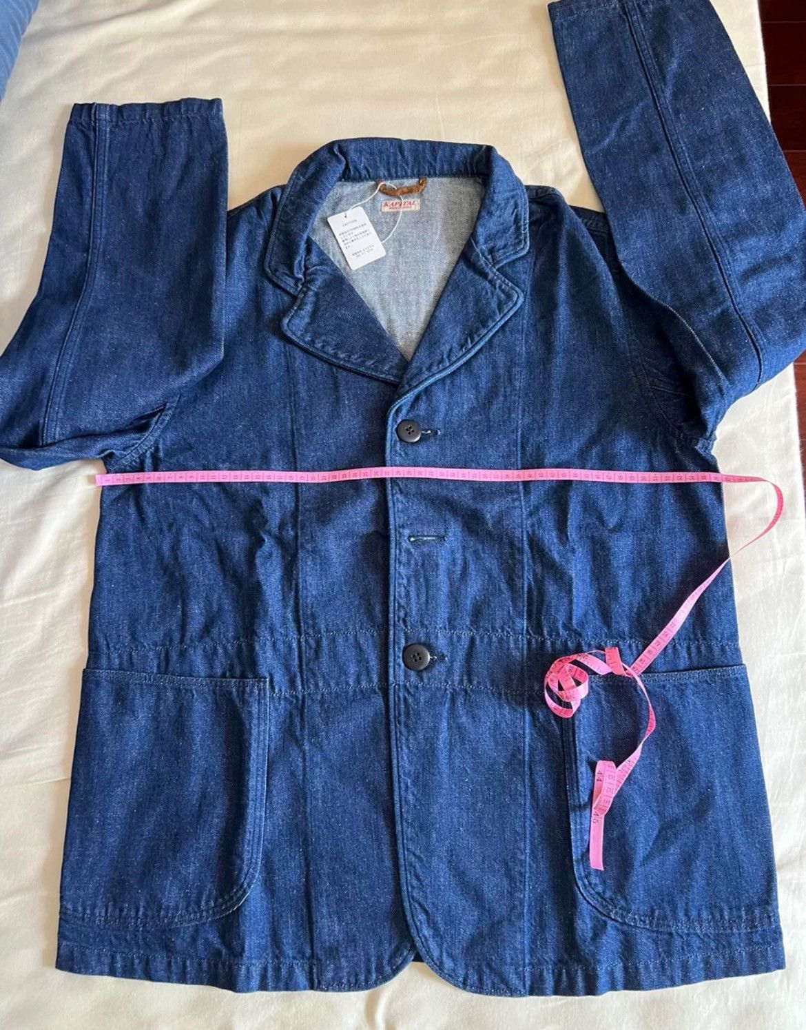 Kapital Kapital Soft Denim Suit Jacket - DMC Size US M / EU 48-50 / 2 - 4 Thumbnail