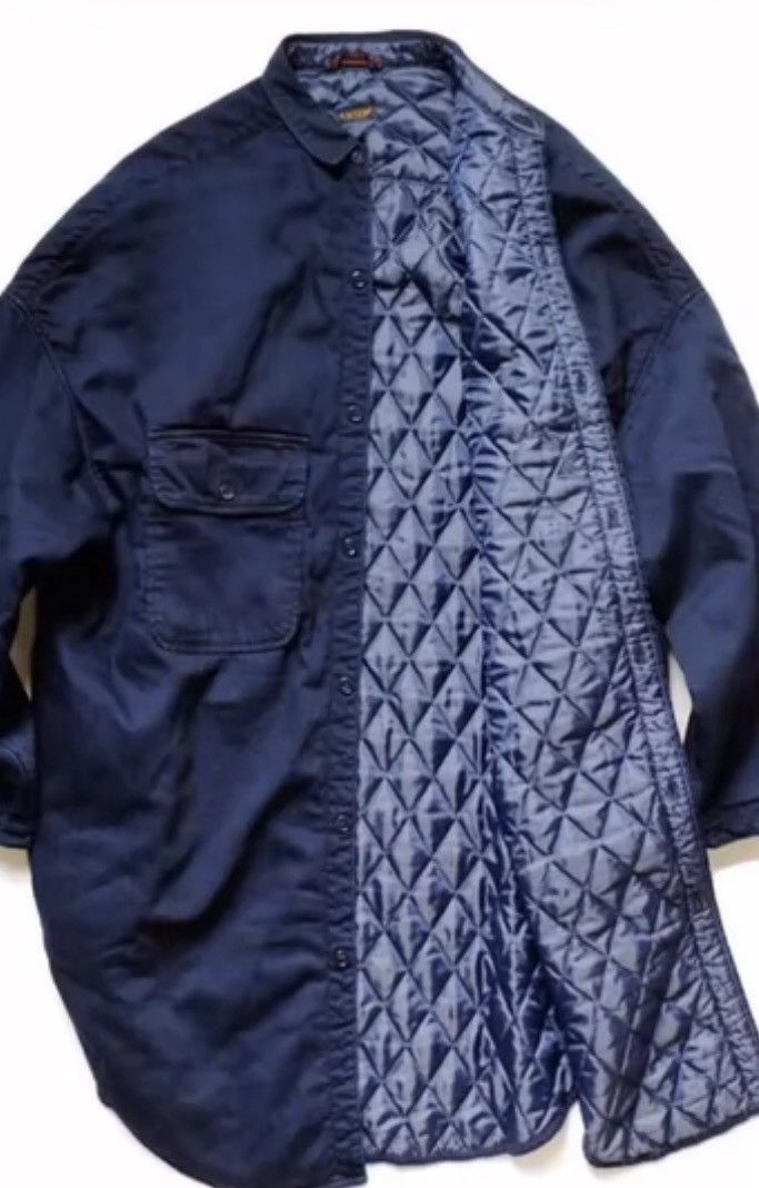 Kapital Kapital Clip Cotton Blue Dyed Shirt Jacket - DMC Size US S / EU 44-46 / 1 - 2 Thumbnail