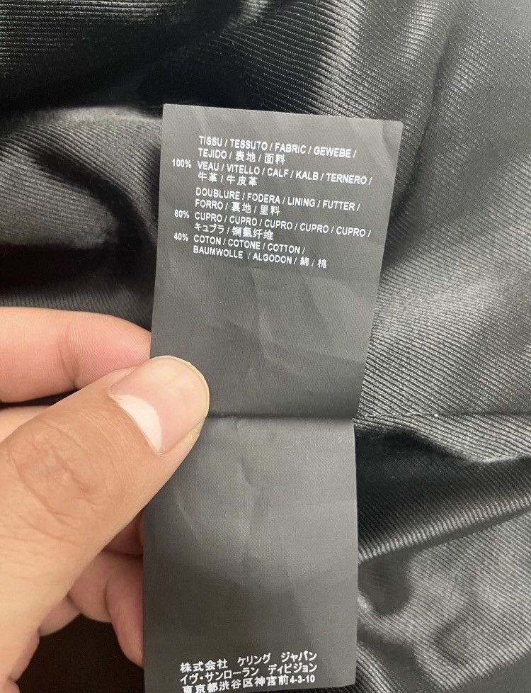 Saint Laurent Paris Saint Laurent slp 16fw L01 multizip leather - DMC Size US L / EU 52-54 / 3 - 6 Thumbnail