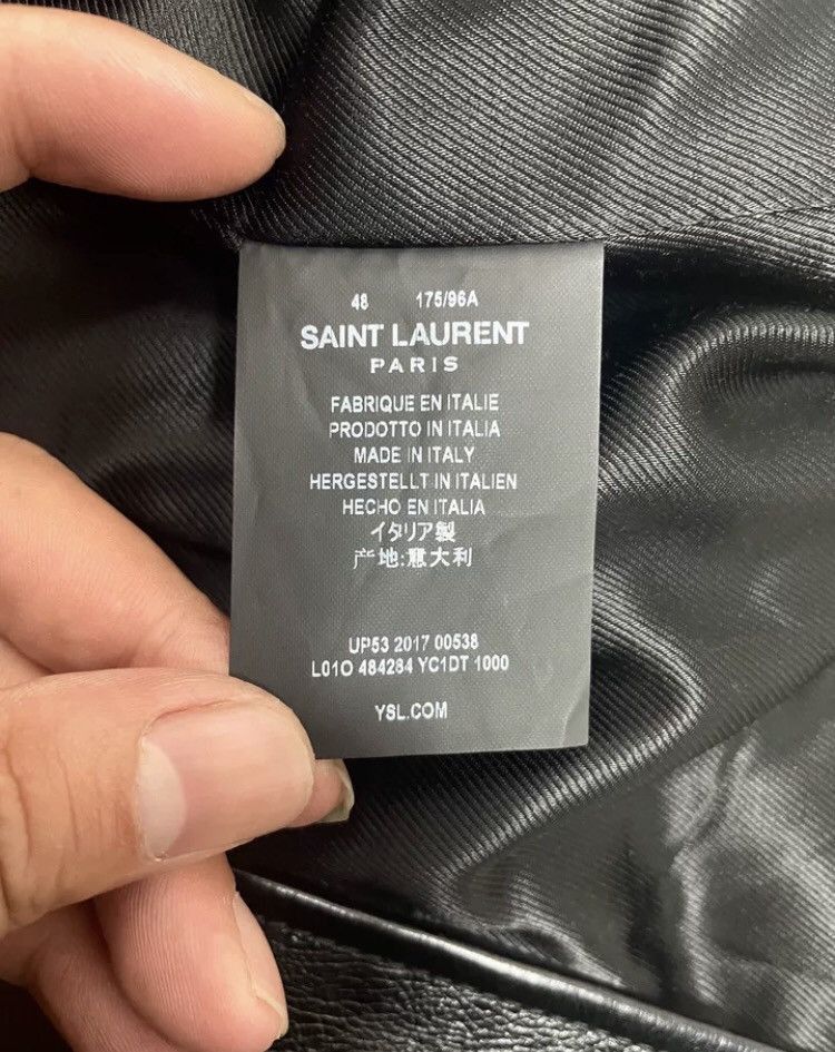Saint Laurent Paris Saint Laurent slp 16fw L01 multizip leather - DMC Size US L / EU 52-54 / 3 - 5 Thumbnail