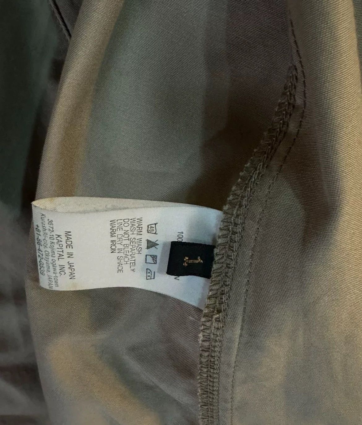 Kapital Kapital Hirata Kazuhiro Classic Long Coat - DMC Size US S / EU 44-46 / 1 - 9 Thumbnail