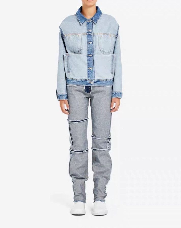 Maison Margiela Maison Margiela Mm6 Denim Jacket - DMC Size US S / EU 44-46 / 1 - 8 Thumbnail