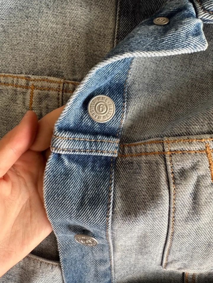 Maison Margiela Maison Margiela Mm6 Denim Jacket - DMC Size US S / EU 44-46 / 1 - 3 Thumbnail