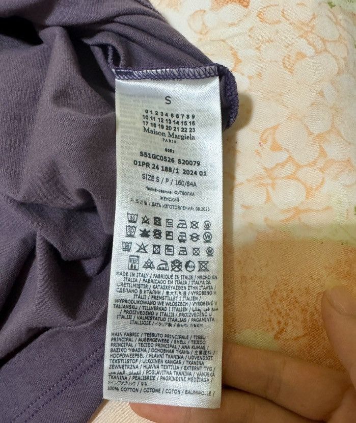Maison Margiela Maison Margielat TShirt With Short Sleeves - DMC Size US S / EU 44-46 / 1 - 4 Thumbnail