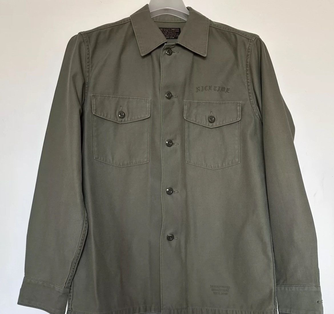 Wacko Maria Wacko Maria's olivegreen army shirt - DMC Size US S / EU 44-46 / 1 - 2 Thumbnail