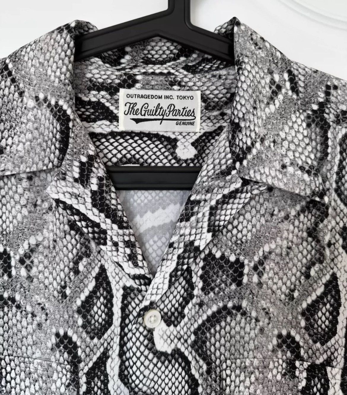 Wacko Maria Wacko maria snake print shirt long sleeve - DMC Size US M / EU 48-50 / 2 - 3 Thumbnail