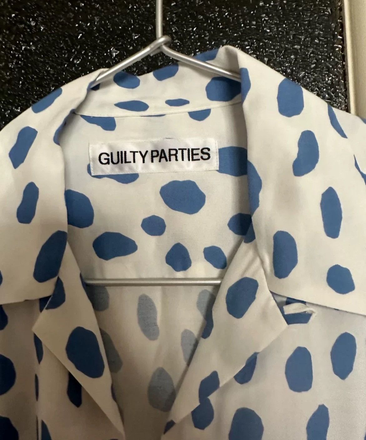 Wacko Maria wacko Maria blue leopard print shirt - DMC Size US S / EU 44-46 / 1 - 3 Thumbnail