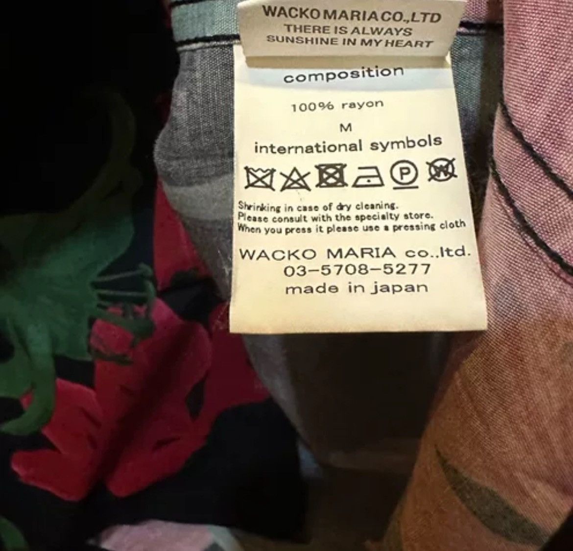 Wacko Maria wacko Maria blood rose shortsleeved shirt - DMC Size US M / EU 48-50 / 2 - 4 Thumbnail