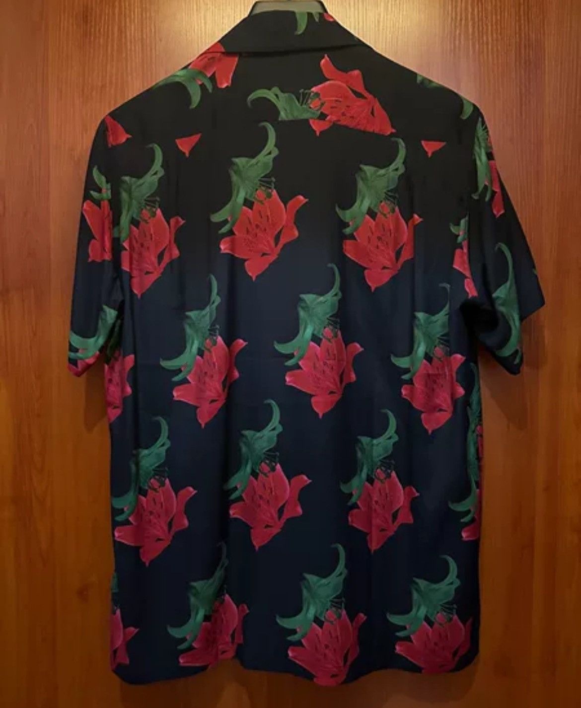 Wacko Maria wacko Maria blood rose shortsleeved shirt - DMC Size US M / EU 48-50 / 2 - 2 Thumbnail