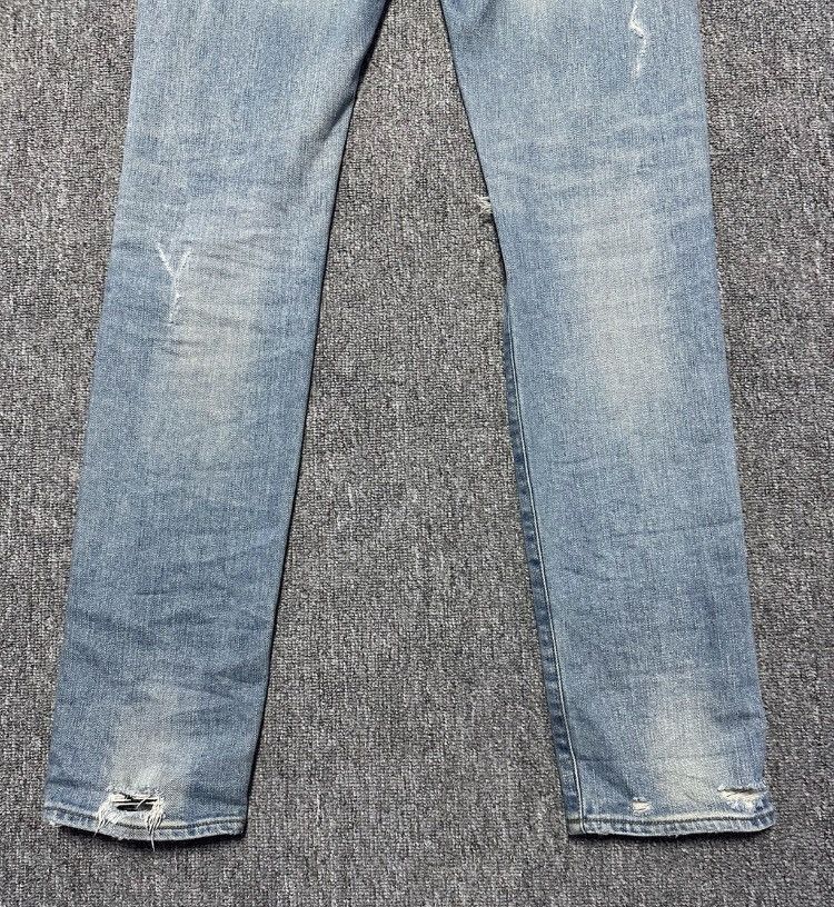Saint Laurent Paris Saint Laurent slp 16ss D02 blue jeans - DMC Size US 32 / EU 48 - 6 Thumbnail