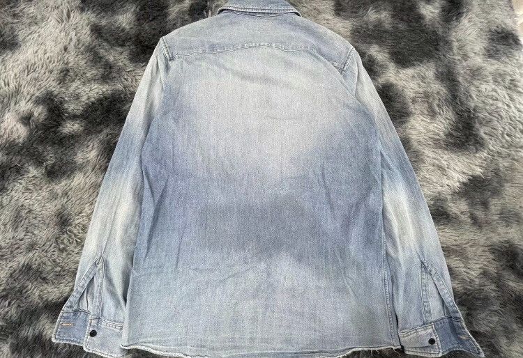 Saint Laurent Paris Saint Laurent YSL denim shirt jacket - DMC Size US S / EU 44-46 / 1 - 2 Thumbnail