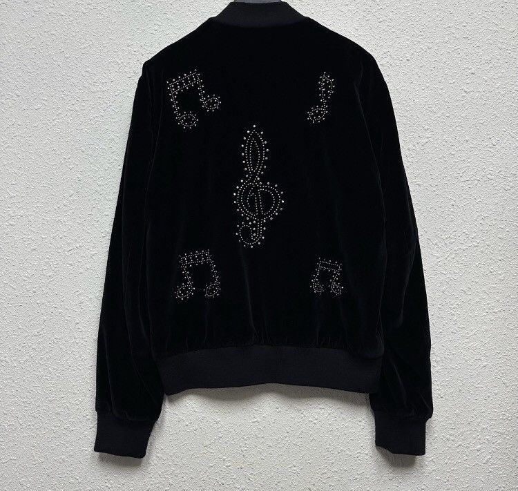 Saint Laurent Paris Saint laurent Slp black velvet note jacket - DMC Size US M / EU 48-50 / 2 - 2 Thumbnail