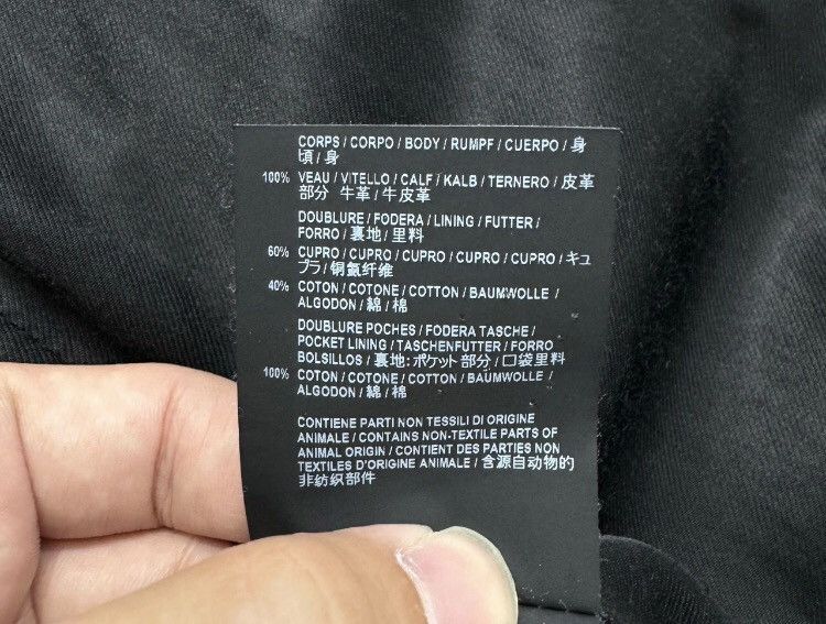 Saint Laurent Paris Saint Laurent SLP black cowhide jacket - DMC Size US M / EU 48-50 / 2 - 5 Thumbnail