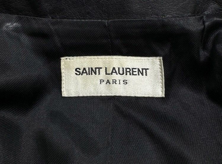 Saint Laurent Paris Saint Laurent SLP black cowhide jacket - DMC Size US M / EU 48-50 / 2 - 6 Thumbnail