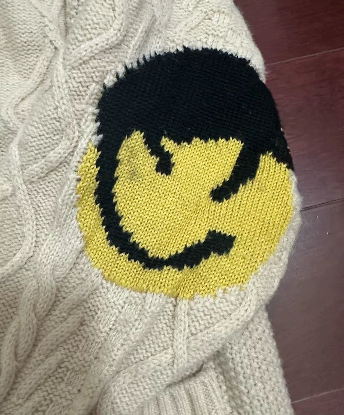 Kapital Kapital Kazuhiro Hirata Smiley Sweater - DMC Size US L / EU 52-54 / 3 - 7 Thumbnail