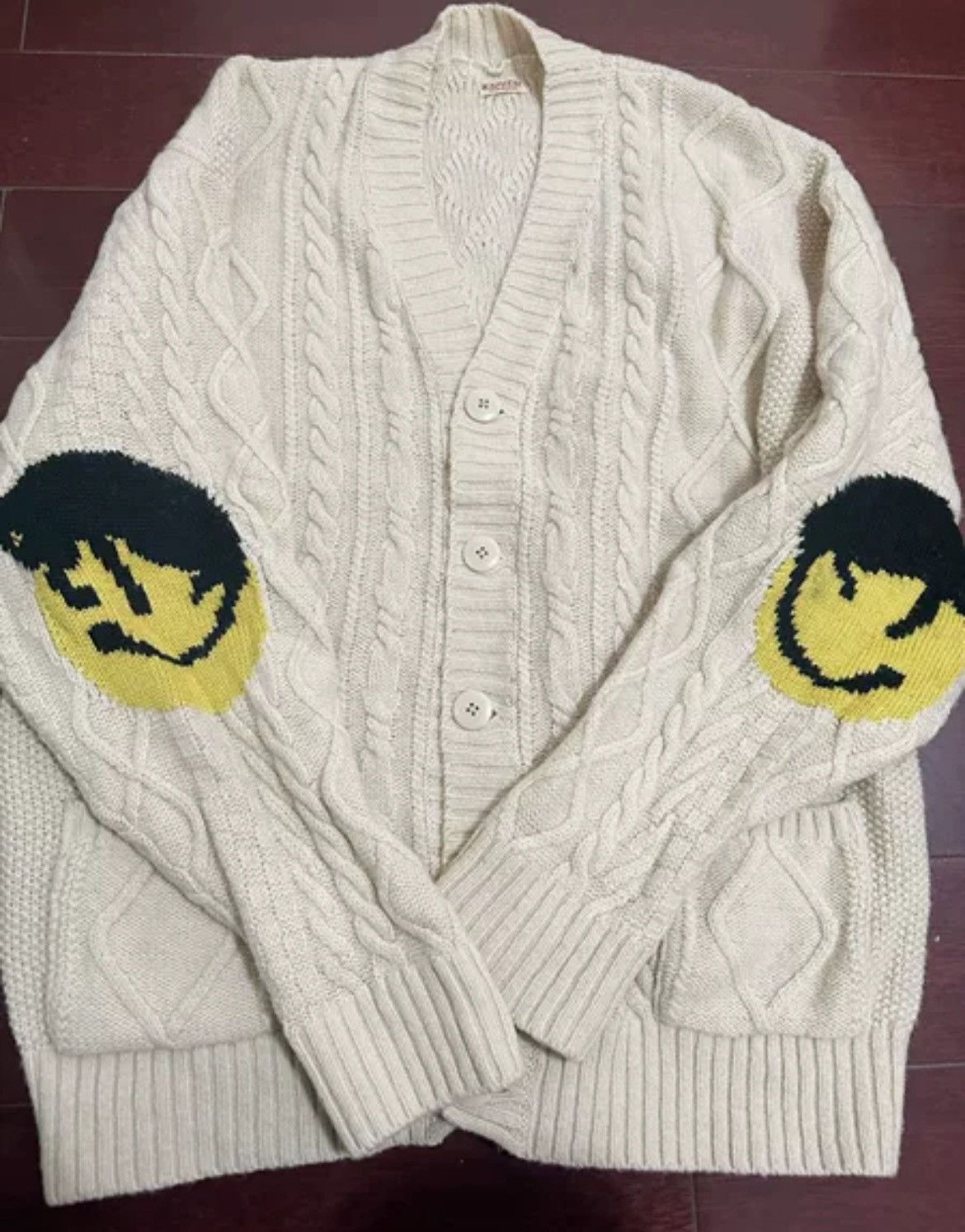 Kapital Kapital Kazuhiro Hirata Smiley Sweater - DMC Size US L / EU 52-54 / 3 - 5 Thumbnail