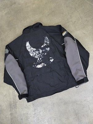 Vintage Vintage Y2K Motorcycle Jacket Harley Davidson Riding Jacket Size XL Size US XL / EU 56 / 4 - 4 Thumbnail