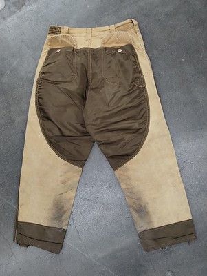 Vintage Vintage Canvas Work Pants Saftbak Polyester DoubleFront Work Pants Size US 30 / EU 46 - 4 Thumbnail