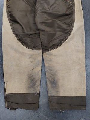 Vintage Vintage Canvas Work Pants Saftbak Polyester DoubleFront Work Pants Size US 30 / EU 46 - 5 Thumbnail